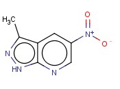 3-METHYL-5-<span class='lighter'>NITRO</span>-1H-PYRAZOLO[3,4-B]PYRIDINE