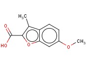 6-甲氧基-3-<span class='lighter'>甲基</span><span class='lighter'>苯</span><span class='lighter'>并</span><span class='lighter'>呋喃</span>-2-甲酸