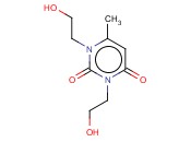 1,3-BIS(2-HYDROXYETHYL)-<span class='lighter'>6-METHYLURACIL</span>
