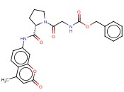 <span class='lighter'>Z-</span>甘氨酰<span class='lighter'>脯氨酸</span>氨基甲基香豆素