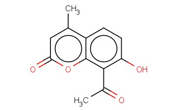 8-<span class='lighter'>乙酰基</span>-7-<span class='lighter'>羟基</span>-4-<span class='lighter'>甲基</span>-<span class='lighter'>2H-1-</span><span class='lighter'>苯</span><span class='lighter'>并</span><span class='lighter'>吡</span><span class='lighter'>喃</span>-2-<span class='lighter'>酮</span>