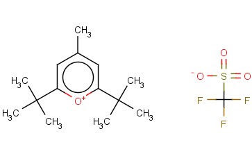 <span class='lighter'>2,6-DI-TERT-BUTYL-4-METHYLPYRYLIUM</span> <span class='lighter'>TRIFLUOROMETHANESULPHONATE</span>