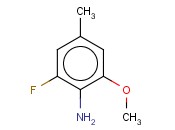 2-<span class='lighter'>氟</span>-4-甲基-6-甲氧基<span class='lighter'>苯胺</span>