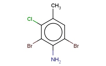 3-<span class='lighter'>氯</span>-<span class='lighter'>2,6</span>-<span class='lighter'>二</span><span class='lighter'>溴</span>-4-<span class='lighter'>甲基</span><span class='lighter'>苯胺</span>