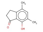 4,6-DIMETHYL-7-HYDROXY-1-<span class='lighter'>INDANONE</span>