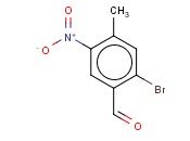 2-溴-4-甲基-5-硝基<span class='lighter'>苯</span><span class='lighter'>甲醛</span>