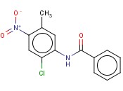 2'-<span class='lighter'>氯</span>-5'-<span class='lighter'>甲基</span>-4'-硝基<span class='lighter'>苯</span><span class='lighter'>甲</span><span class='lighter'>酰</span>替苯胺