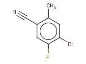 4-溴-5-<span class='lighter'>氟</span>-2-甲基<span class='lighter'>苯</span><span class='lighter'>甲</span><span class='lighter'>腈</span>