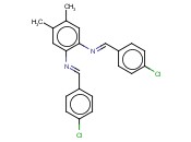 N,N'-BIS-(4-CHLOROBENZYLIDENE)-4,5-DIMETHYL-1,2-<span class='lighter'>PHENYLENEDIAMINE</span>