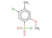<span class='lighter'>5-CHLORO-2-METHOXY-4-METHYLBENZENESULFONYL</span> <span class='lighter'>CHLORIDE</span>