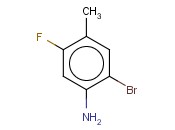 2-溴-5-<span class='lighter'>氟</span>-4-甲基<span class='lighter'>苯胺</span>
