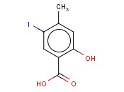 2-羟基-5-<span class='lighter'>碘</span>-4-<span class='lighter'>甲基</span><span class='lighter'>苯甲酸</span>