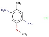 4-<span class='lighter'>甲</span>氧基甲苯-2,5-二<span class='lighter'>胺</span> HCL