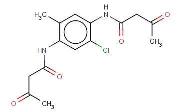双乙酰乙酰-2-氯-5-甲基<span class='lighter'>对</span>苯二<span class='lighter'>胺</span>