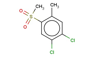 <span class='lighter'>1,2-DICHLORO-4-METHANESULFONYL-5-METHYLBENZENE</span>