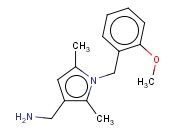 ([1-(<span class='lighter'>2-METHOXYBENZYL</span>)-2,5-DIMETHYL-1H-PYRROL-3-YL]METHYL)AMINE