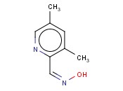 <span class='lighter'>2-PYRIDINECARBOXALDEHYDE</span>, 3,5-DIMETHYL-, OXIME