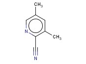 3,5-<span class='lighter'>DIMETHYLPYRIDINE</span>-2-CARBONITRILE