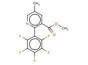 METHYL 5-METHYL-2-(PERFLUOROPHENYL)<span class='lighter'>NICOTINATE</span>