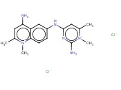 4-<span class='lighter'>氨基</span>-6-(2-<span class='lighter'>氨基</span>-1,6-二甲基-4-<span class='lighter'>嘧啶</span>基<span class='lighter'>氨基</span>)-1,2-二甲基喹啉?f 二氯化物