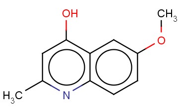 <span class='lighter'>4-HYDROXY-6-METHOXY-2-METHYLQUINOLINE</span>