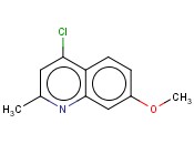 <span class='lighter'>4-CHLORO-7-METHOXY-2-METHYLQUINOLINE</span>