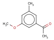 3-<span class='lighter'>甲</span><span class='lighter'>氧基</span>-5-甲基<span class='lighter'>苯乙酮</span>