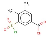 3-（<span class='lighter'>氯</span><span class='lighter'>磺</span><span class='lighter'>酰</span>基）-4,5-二甲基<span class='lighter'>苯甲酸</span>