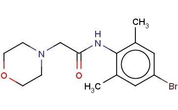 4'-BROMO-4-MORPHOLINEACETO-2',6'-XYLIDIDE