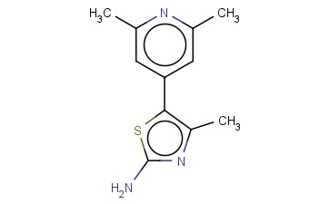 2-THIAZOLAMINE, 5-(2,6-DIMETHYL-4-PYRIDINYL)-4-METHYL-