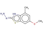 2(3H)-BENZOTHIAZOLONE,6-METHOXY-4-METHYL-,HYDRAZONE