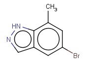 5-<span class='lighter'>BROMO-7-METHYL-1H-INDAZOLE</span>