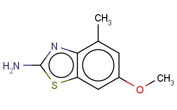 <span class='lighter'>6-METHOXY-4-METHYL-1,3-BENZOTHIAZOL-2-AMINE</span>