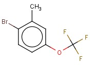 1-溴-2-甲基-4-<span class='lighter'>三</span><span class='lighter'>氟</span><span class='lighter'>甲</span><span class='lighter'>氧基</span><span class='lighter'>苯</span>