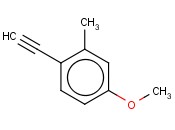 <span class='lighter'>1-ETHYNYL-4-METHOXY-2-METHYLBENZENE</span>