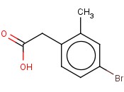 2-(4-BROMO-2-<span class='lighter'>METHYLPHENYL</span>)<span class='lighter'>ACETIC</span> ACID