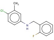 N-(4-CHLORO-3-METHYLPHENYL)-<span class='lighter'>2-FLUOROBENZYLAMINE</span>