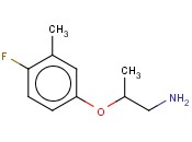 2-(4-FLUORO-3-METHYL-PHENOXY)-<span class='lighter'>PROPYLAMINE</span>