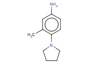 3-METHYL-4-(<span class='lighter'>PYRROLIDIN-1-YL</span>)ANILINE