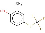 2-<span class='lighter'>甲基</span>-4-(<span class='lighter'>三</span><span class='lighter'>氟</span><span class='lighter'>甲基</span>硫代)<span class='lighter'>苯酚</span>