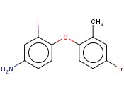 4-(4-BROMO-2-METHYLPHENOXY)-<span class='lighter'>3-IODOANILINE</span>