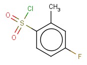 4-氟-2-甲基<span class='lighter'>苯</span><span class='lighter'>磺</span><span class='lighter'>酰</span>基<span class='lighter'>氯</span>