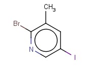 2-<span class='lighter'>溴</span>-5-<span class='lighter'>碘</span>-3-甲基吡啶