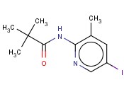 N-(5-碘-3-甲基<span class='lighter'>吡啶</span>-2-基)-2,2-二甲基丙酰胺