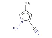 1-AMINO-2-CYANO-4-<span class='lighter'>METHYLPYRROLE</span>