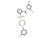 (3-([4-(3-CHLOROPHENYL)PIPERAZIN-1-YL]SULFONYL)THIOPHEN-2-YL)(3,5-DIMETHYL-1H-PYRAZOL-1-YL)METHANONE