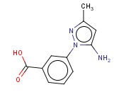 3-(5-<span class='lighter'>氨基</span>-3-甲基-1H-<span class='lighter'>吡唑</span>-1-基)苯甲酸
