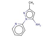 5-甲基-2-<span class='lighter'>吡啶</span>-2-基-2H-吡唑-3-<span class='lighter'>甲</span><span class='lighter'>胺</span>