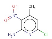 6-CHLORO-4-METHYL-3-<span class='lighter'>NITROPYRIDIN-2-AMINE</span>