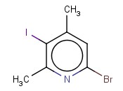 2-<span class='lighter'>溴</span>-4,6-二甲基-5-<span class='lighter'>碘</span>吡啶